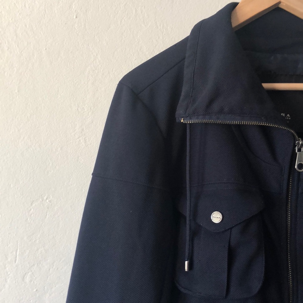 Mens Zara Collection Zip Jacket Size Small - Picture 2 of 8
